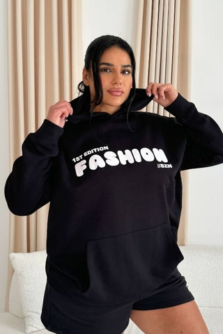 FASHION SZN 1ST EDITION Hoodie in Black