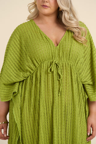 Curve Crochet Oversized Resort Kaftan