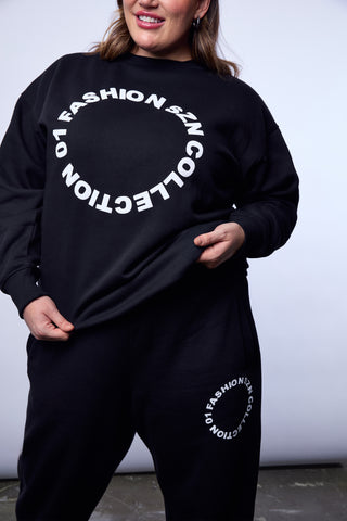 FASHION SZN 01 COLLECTION Sweatshirt in Black