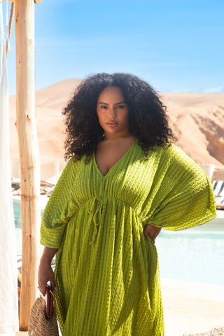 Curve Crochet Oversized Resort Kaftan