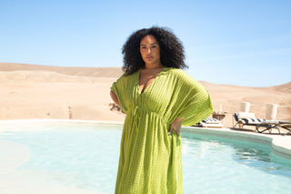 Curve Crochet Oversized Resort Kaftan