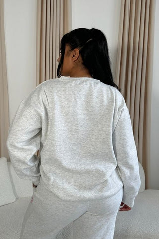 FASHION SZN 01 COLLECTION Sweatshirt in Ice Grey